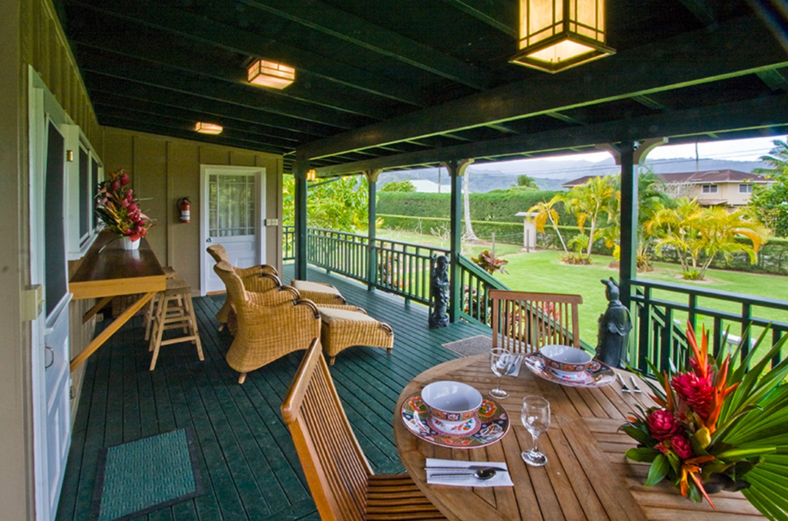 Umetsu Kauai Vacation Cottage Hanalei Vacation Rental Exotic Estates 2365