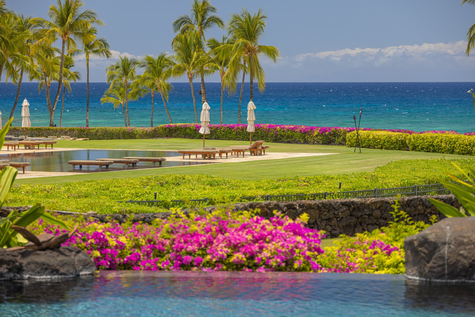 Pauoa Beach Oceanfront Villa Mauna Lani Vacation Rental Exotic Estates