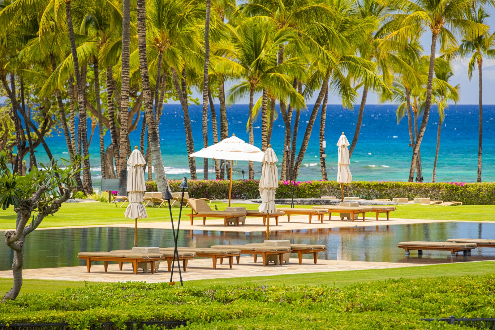 Pauoa Beach Oceanfront Villa Mauna Lani Vacation Rental Exotic Estates