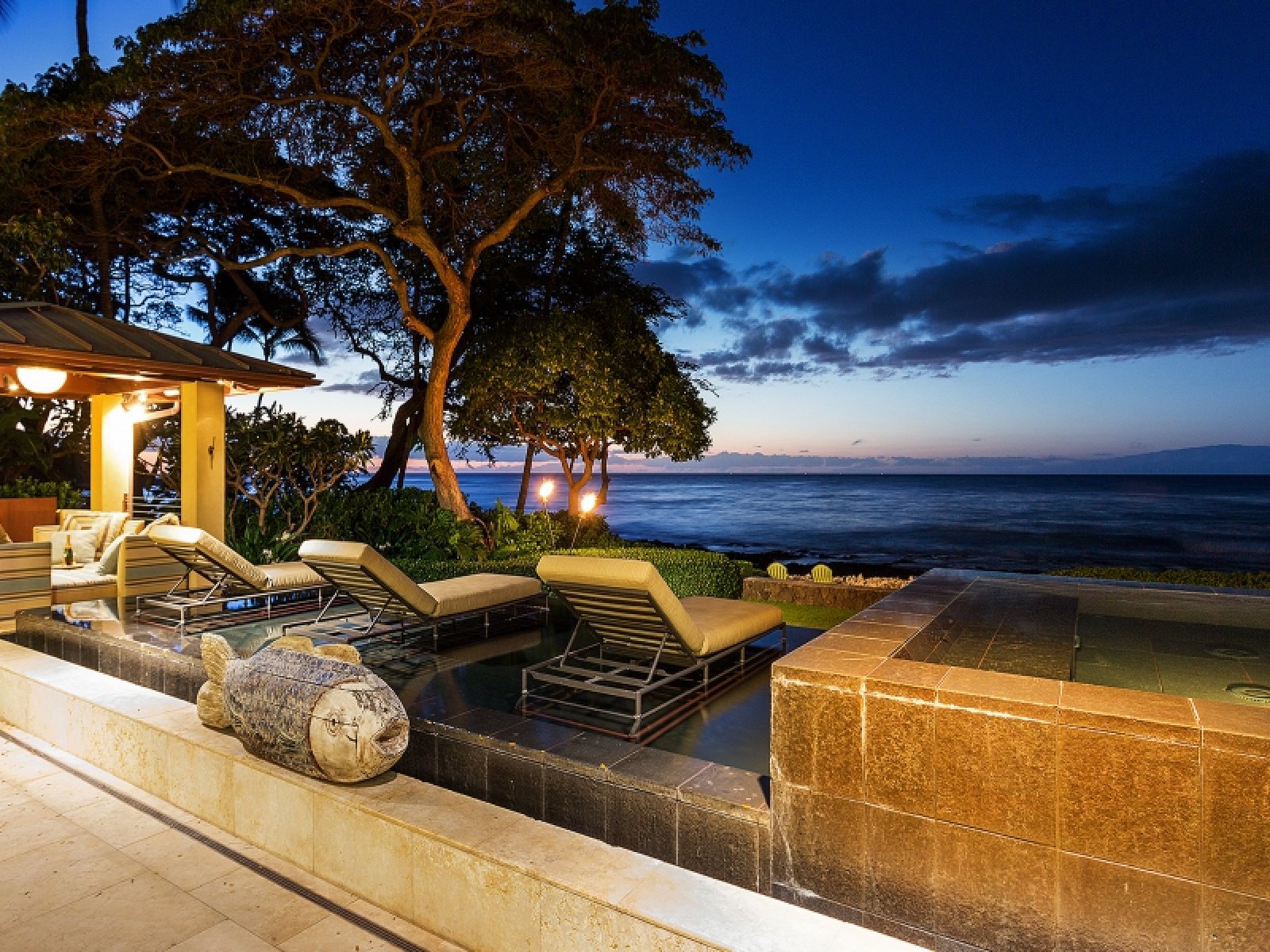 Kohala Coast Waterfront Villa Puako Vacation Rental Exotic Estates