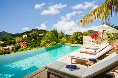 St. Barts Hillside Villa