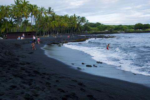 Big Island Black Sand Beaches - Where to Find Them