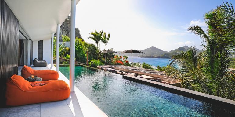 St. Barts Modernist Villa