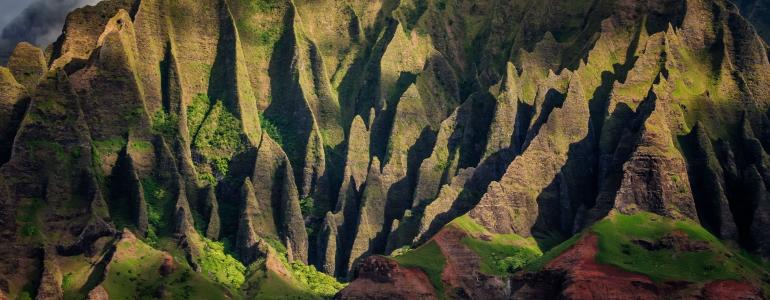 Sailing the Napali Coast on Kauai