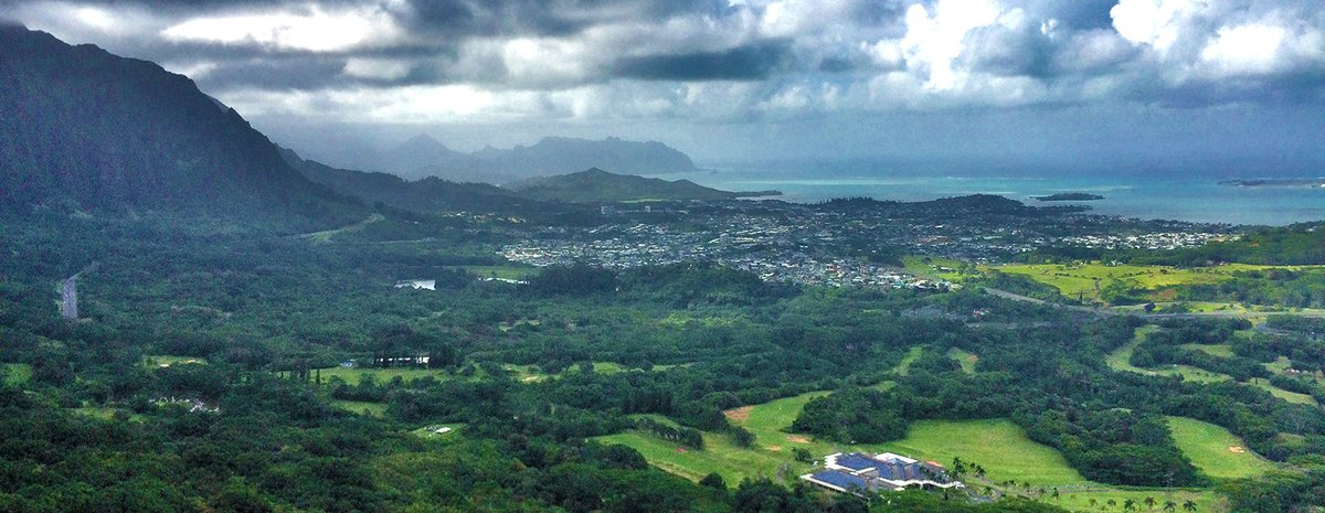 Pali Lookout, Oahu, Hawaii